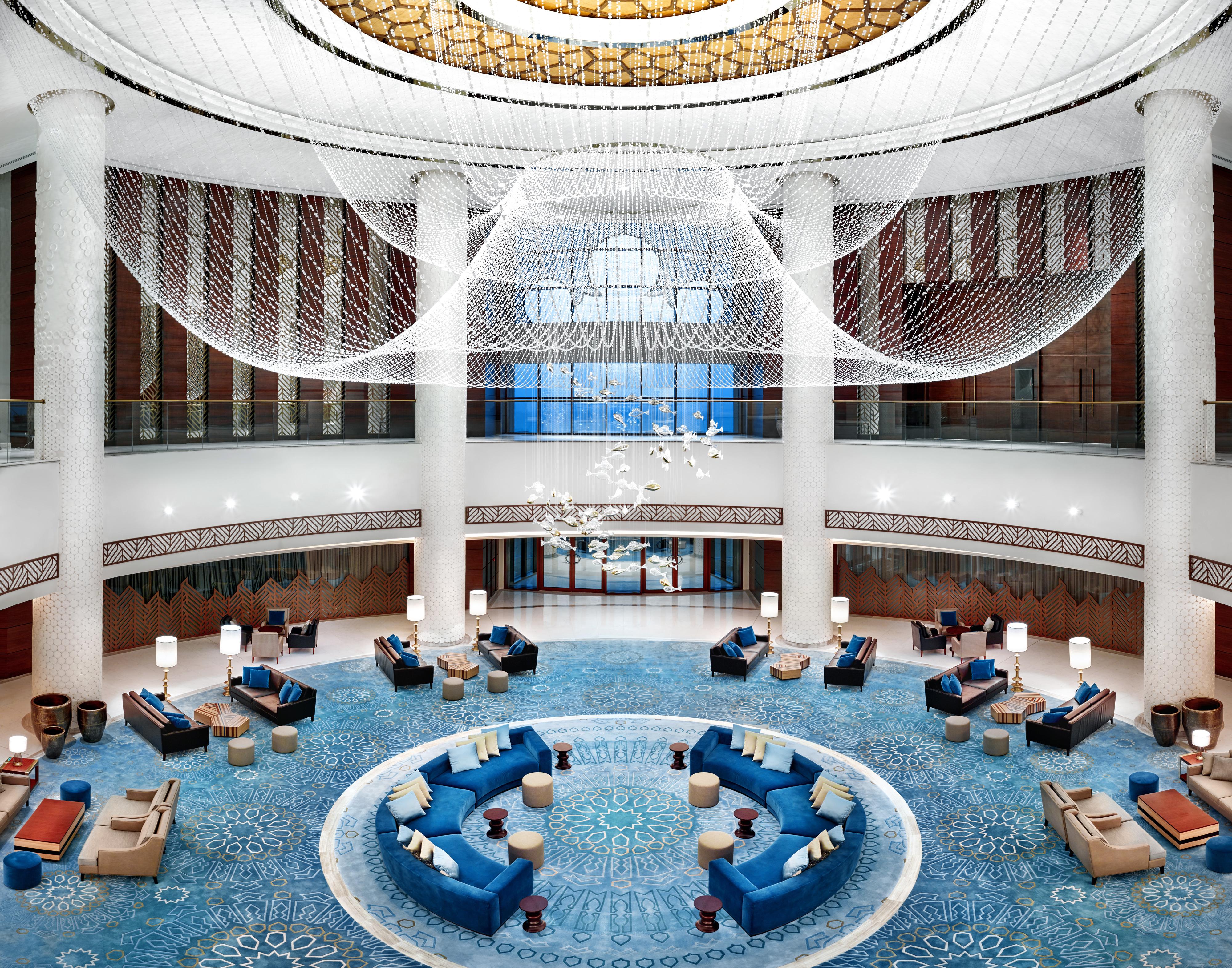 Fairmont Ajman Hotel Buitenkant foto The lobby of the hotel