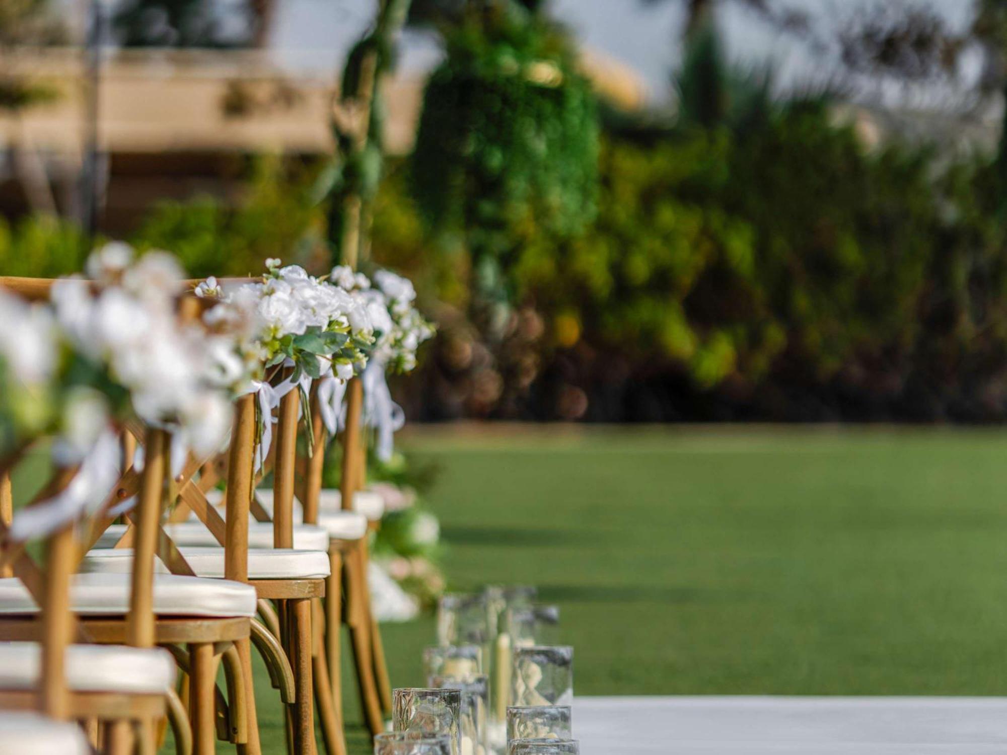 Fairmont Ajman Hotel Buitenkant foto Wedding at the Royal Golf Club